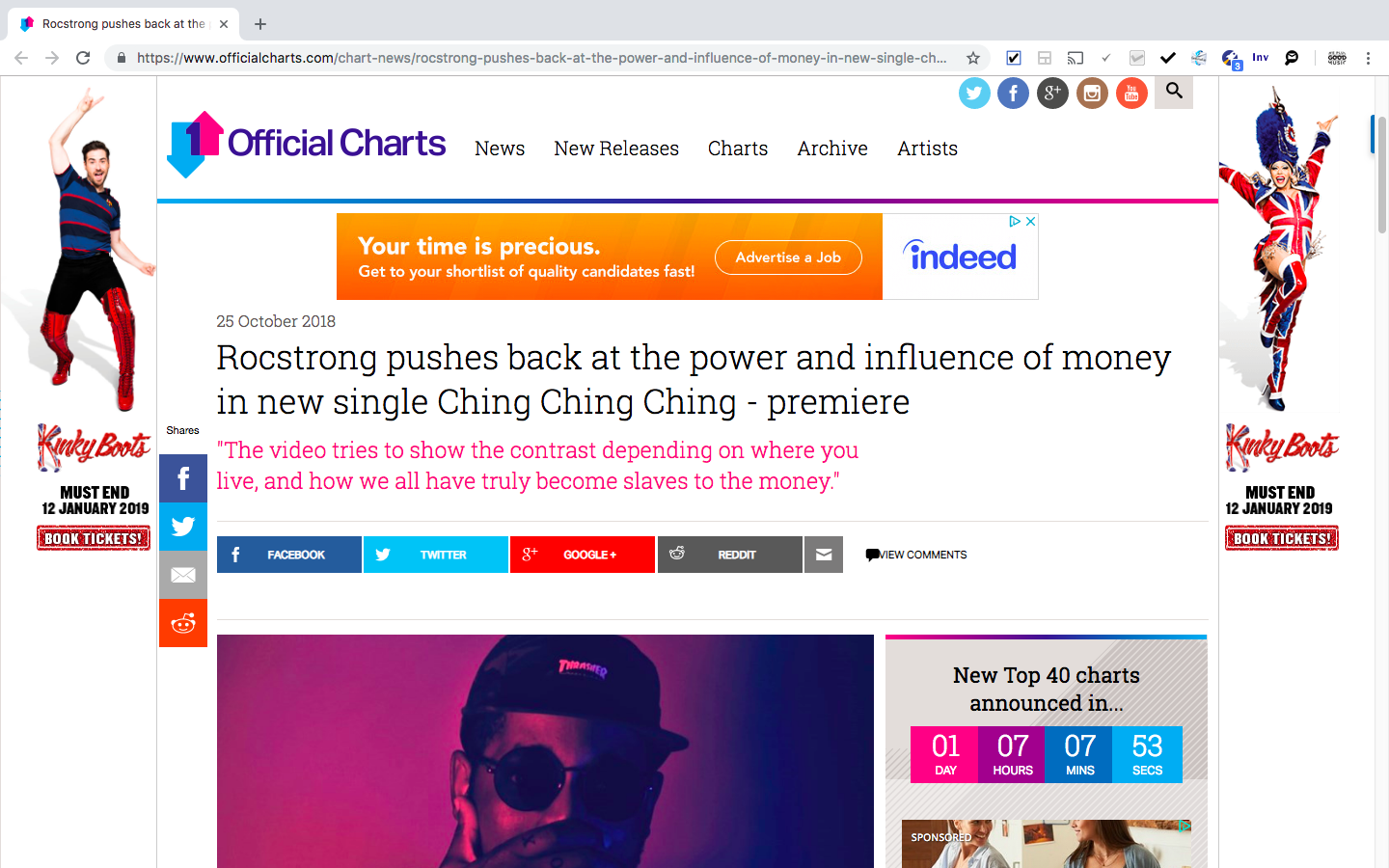 Rocstrong x Official Charts