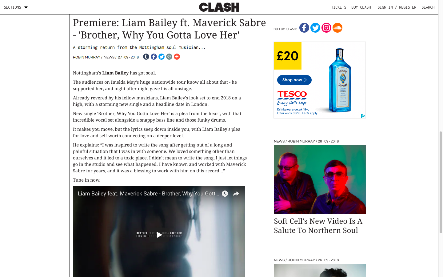 Liam x Clash Mag II